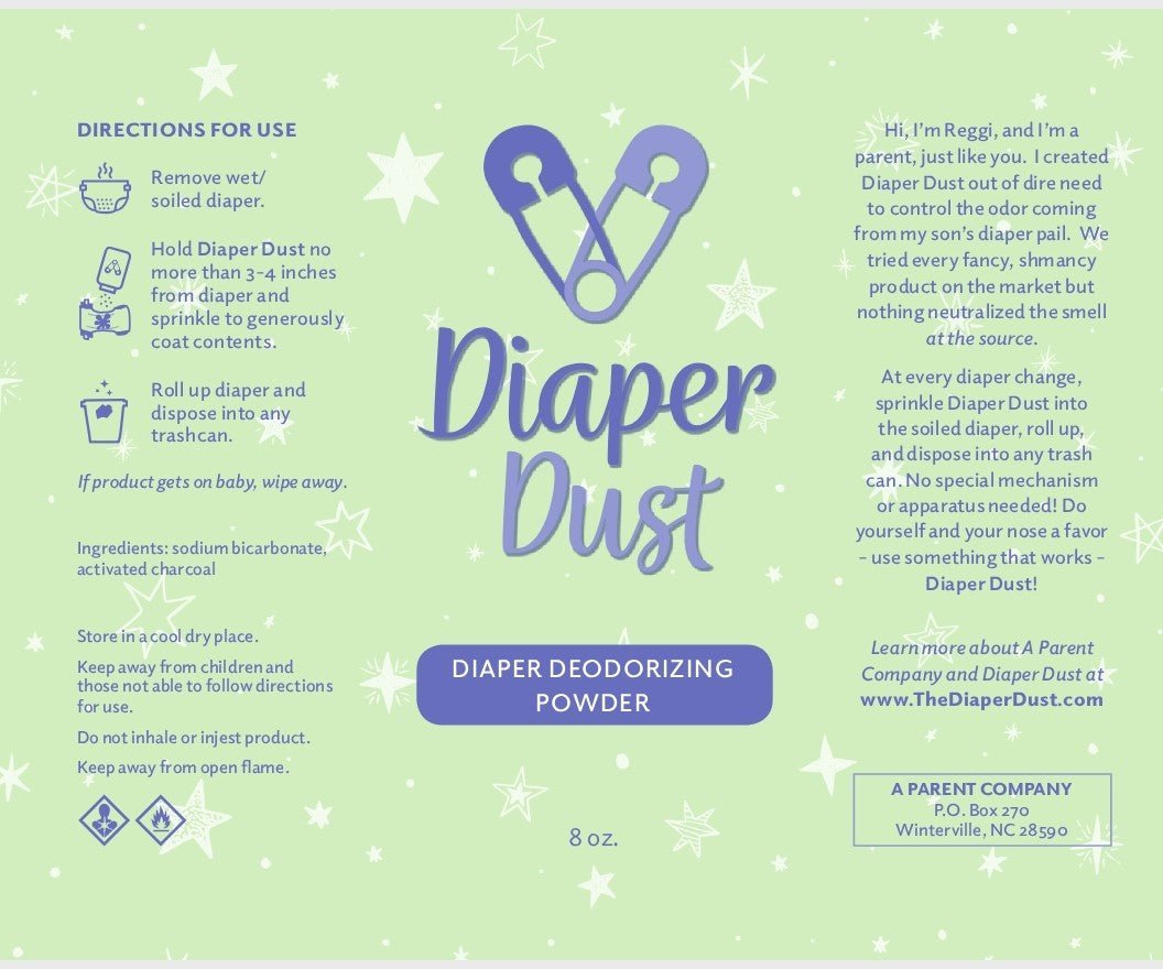 Diaper Dust - 8oz Bottle - Diaper Dust